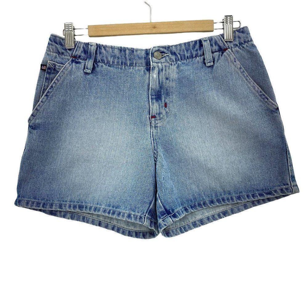 Polo Ralph Lauren Light Wash Mini Denim Shorts